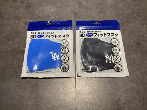 MLB 運動口罩(非醫療用) LA寶藍 NY黑 MASK-LA-BL MASK-NY-BK