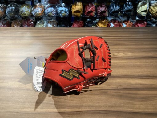 SSK 進 Proedge 頂級硬式 接球手套 內野單片 紅/棕 5L PEK3455L22-3240