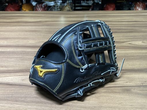 Mizuno Pro Haga 接球手套  硬式 十字II  亮黑  1AJGH21143-M09
