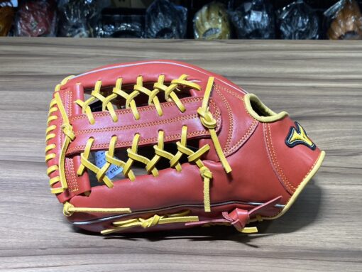 Mizuno MVP 接球手套 T網 橘紅 反 1ATGH24607-52H：圖片 2