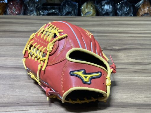 Mizuno MVP 接球手套 T網 橘紅 反 1ATGH24607-52H：圖片 4