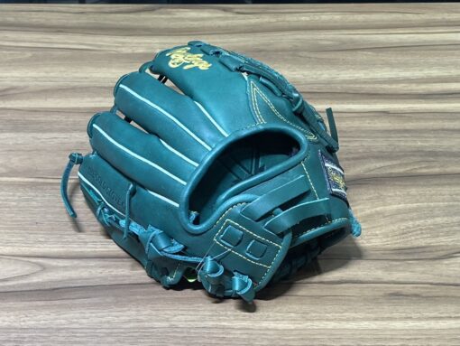 Rawlings R9 接球手套 少年用 棋盤 綠 10.5" GJ4R9BFM-DGRN：圖片 4