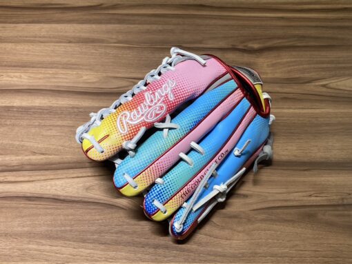 Rawlings HOH 接球手套 T網 彩繪灰 12.5" GR4HGB88-GRY：圖片 3
