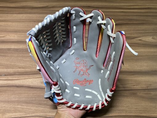 Rawlings HOH 接球手套 密網 彩繪灰 11.5" GR4HGN64-GRY：圖片 5