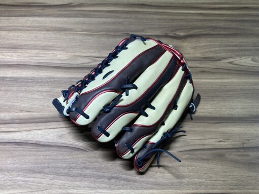 Rawlings HOH PE Wiz 接球手套 T網 巧克力/駝 12.5" GR4HW2CB88MG-CHOCAM：圖片 3