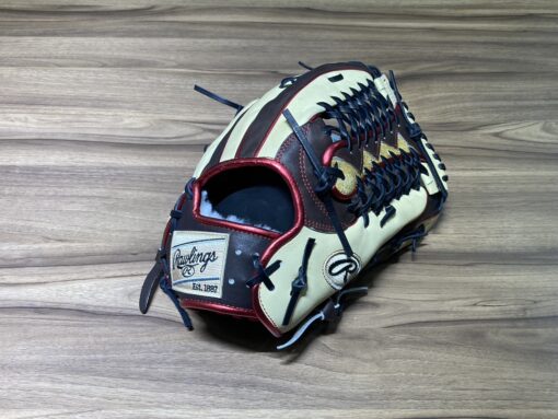 Rawlings HOH PE Wiz 接球手套 T網 巧克力/駝 12.5" GR4HW2CB88MG-CHOCAM