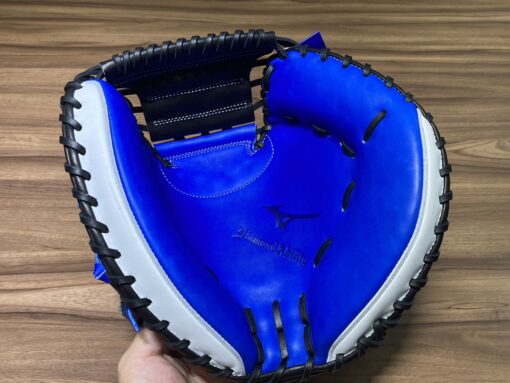 Mizuno Diamond Ability 捕手手套 藍/黑 1ATCH24400-22：圖片 5