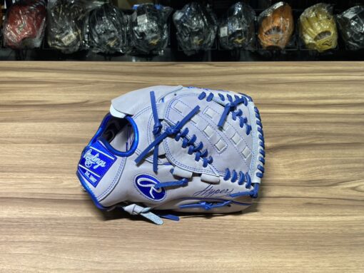 Rawlings HT 接球手套 投手 灰 11.75" GR4HTCA15W-GRY：圖片 2