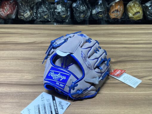 Rawlings HT 接球手套 投手 灰 11.75" 反 GR4HTCA15W-GRY-RH：圖片 4