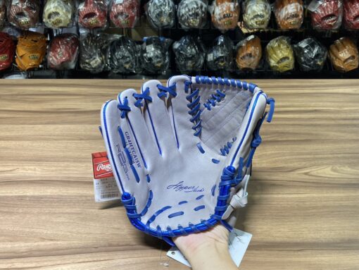 Rawlings HT 接球手套 投手 灰 11.75" 反 GR4HTCA15W-GRY-RH：圖片 5