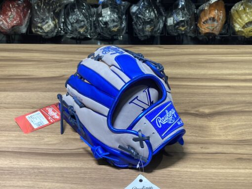 Rawlings HT 接球手套 T網 灰/寶藍 12.75" GR4HTCY719-GRYRY：圖片 4
