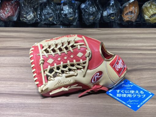 Rawlings HT 接球手套 T網 紅/駝 12.75" 反 GR4HTCY719-SCCAM-RH：圖片 2