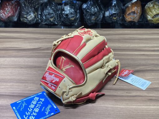 Rawlings HT 接球手套 T網 紅/駝 12.75" 反 GR4HTCY719-SCCAM-RH：圖片 4