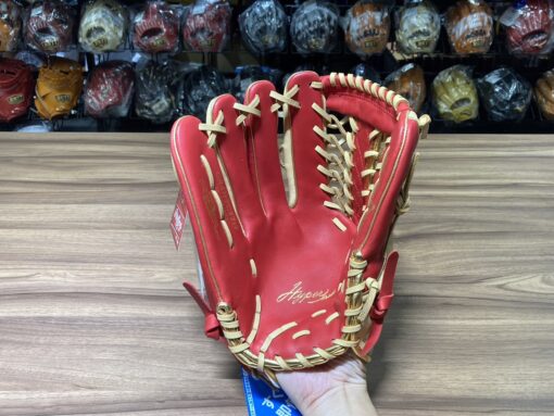 Rawlings HT 接球手套 T網 紅/駝 12.75" 反 GR4HTCY719-SCCAM-RH：圖片 5