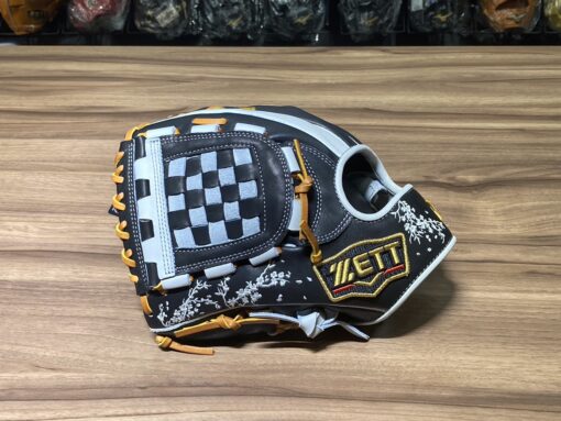 ZETT Prostatus 日本進口 24S 接球手套 關節棋盤 淺灰櫻花 反 BRGB32456S-1915-RH：圖片 2
