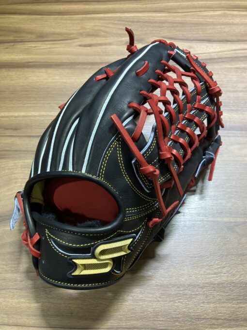 SSK 進 Proedge 頂級硬式 24F 接球手套 T網 黑/酒紅 8L PEK87424F-9048