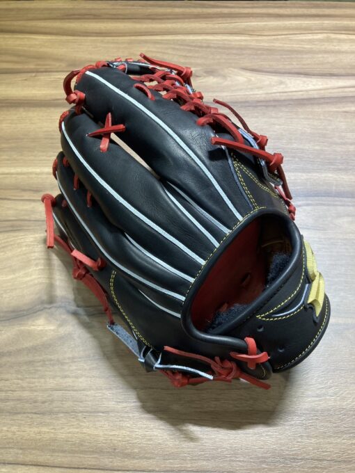 SSK 進 Proedge 頂級硬式 24F 接球手套 T網 黑/酒紅 8L PEK87424F-9048：圖片 5